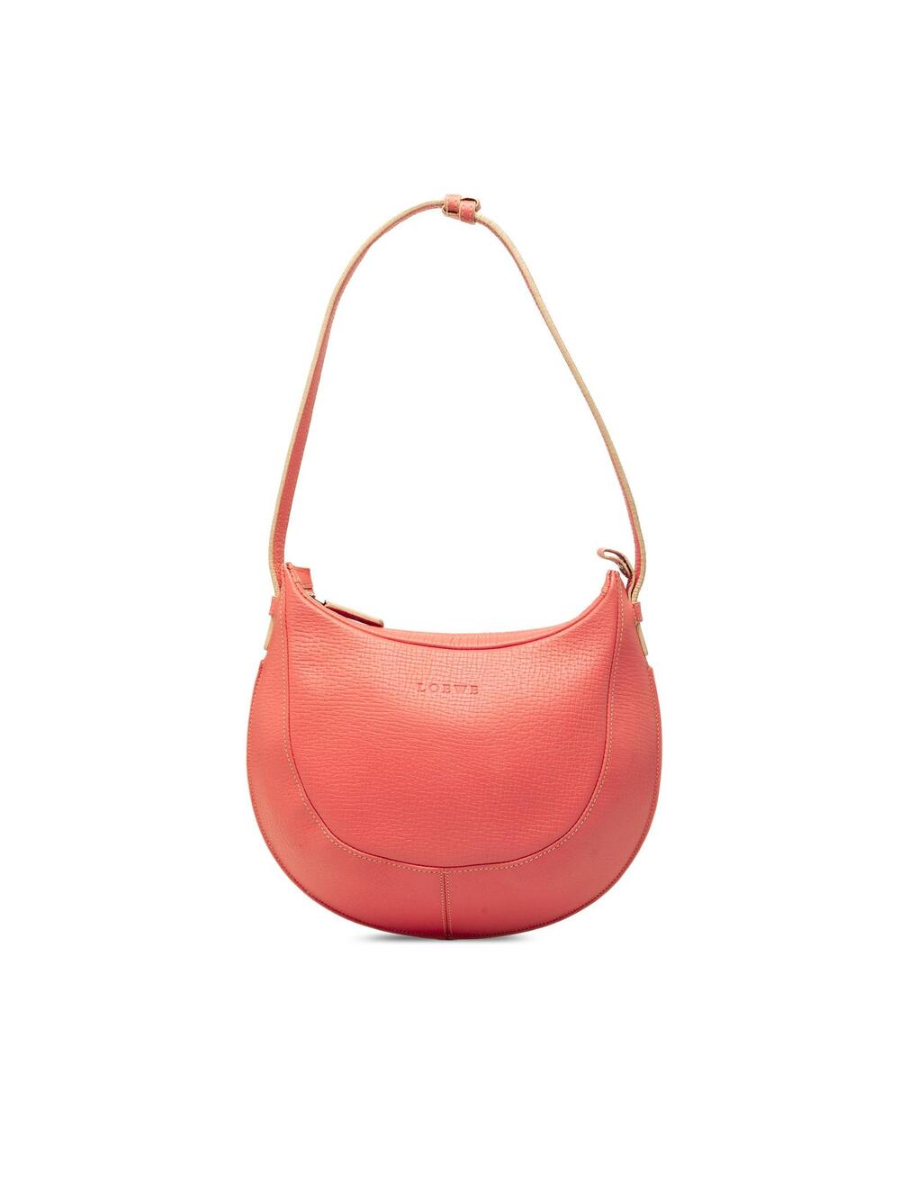 Loewe Embossed Leather Logo Hobo Pre- #375296L47B